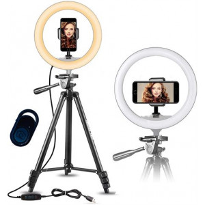 Heaviesk Selfie Ring Light Ultra Grand Angle Upgrade Len Light Portable Universal Selfie Anneau Lampe Macro Fill Light HD Mobile Lentille
